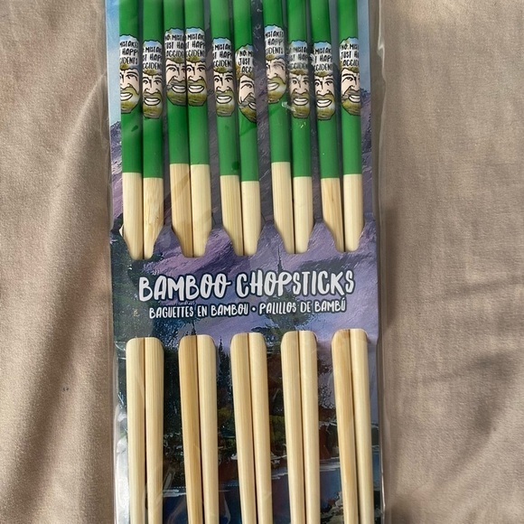 NWT- Bamboo Chopsticks- 5 per package - Picture 4 of 5